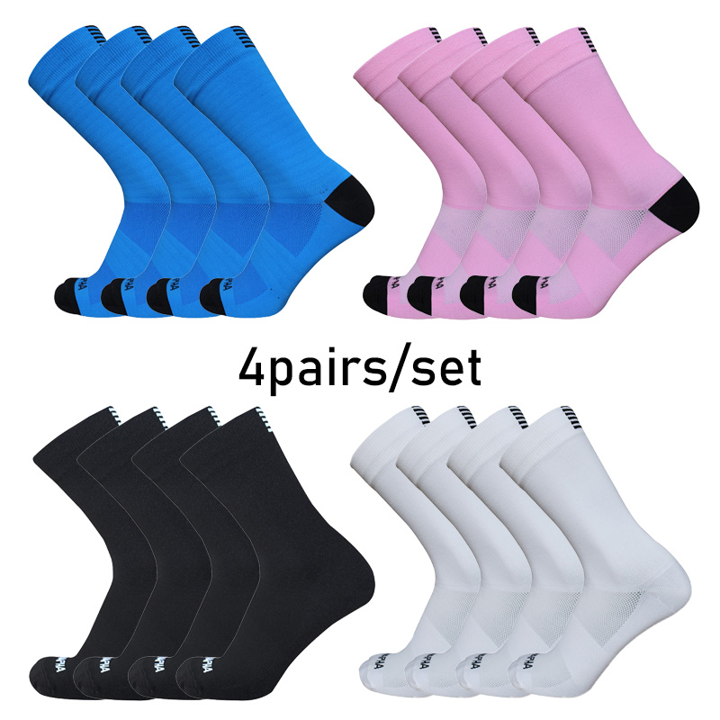 Sock Garter Men - Calcetines de Ciclismo Transpirables Profesionales de