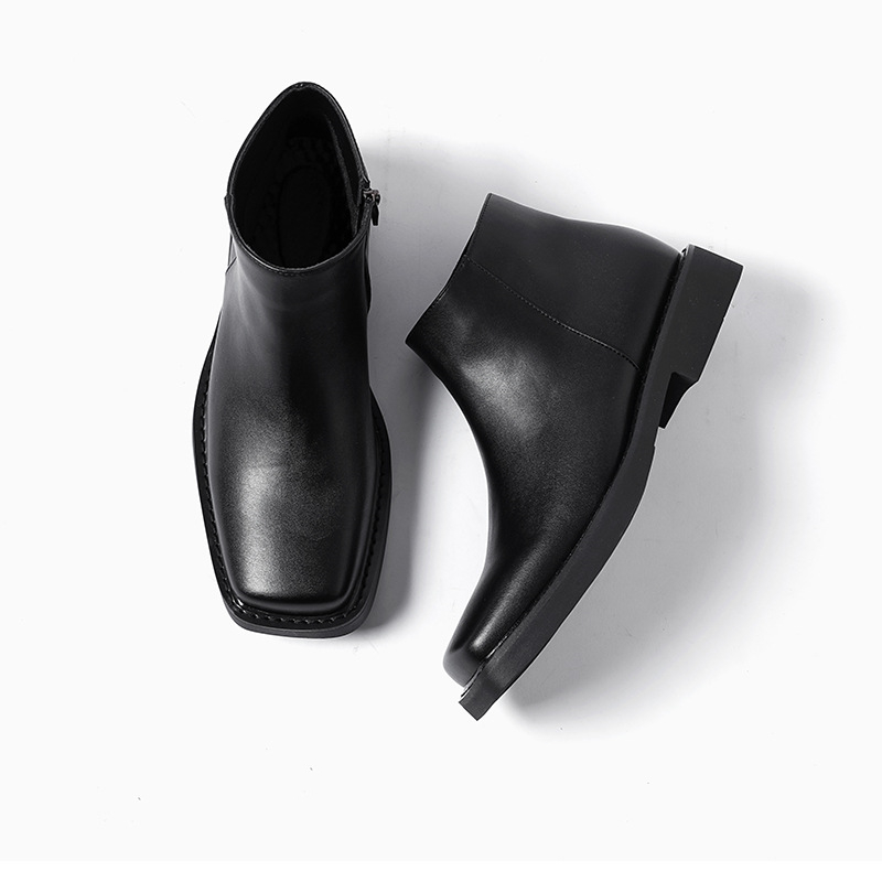 Zapatos de cuero informales ne - Men Formal Wear With Boots reseña y precio