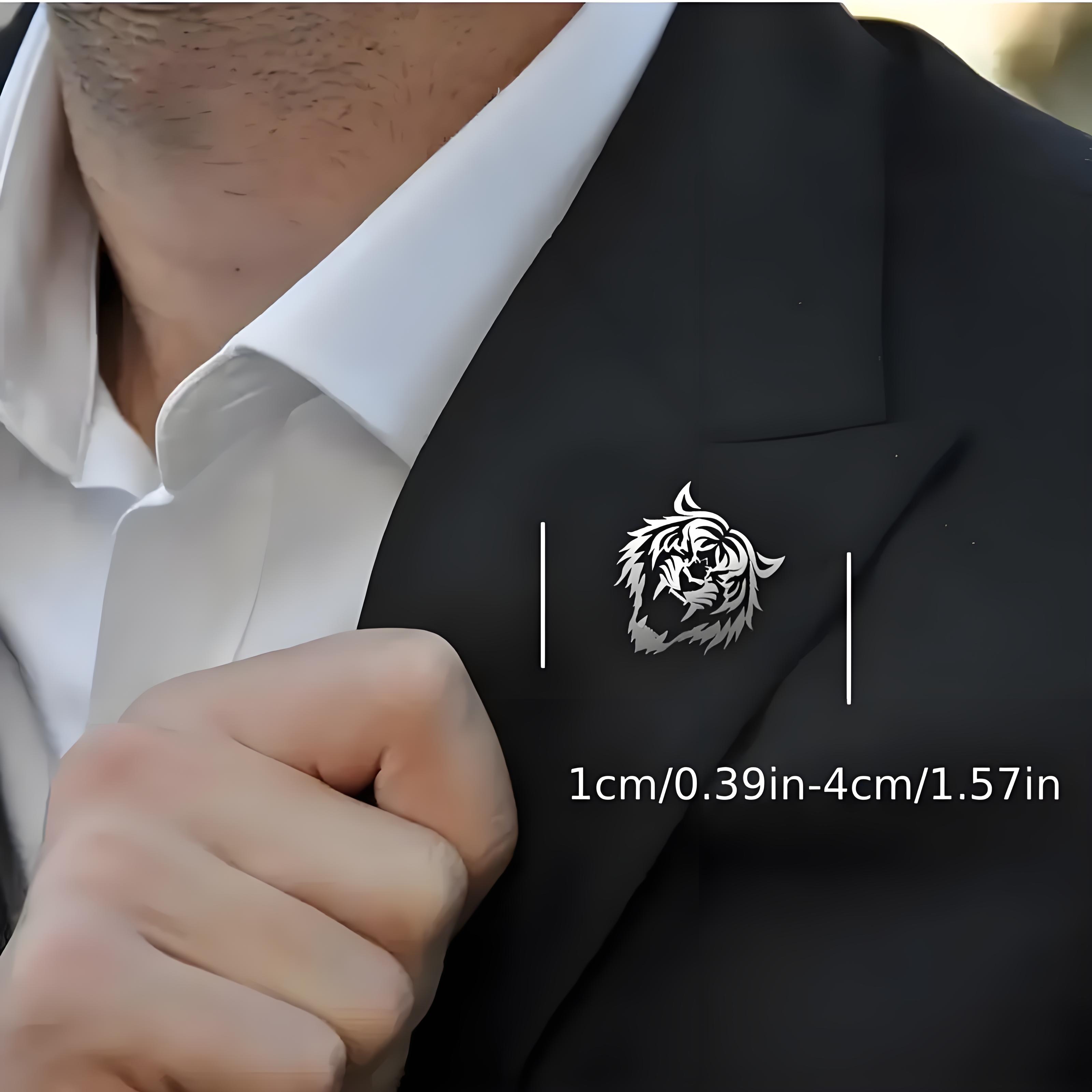 Pin de solapa con cabeza de ti - Tuxedo Lapel Pin reseña y precio