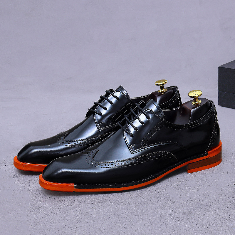 Zapatos Oxford de Cuero Genuin - Formal Men Daily Wear Footwear reseña y precio