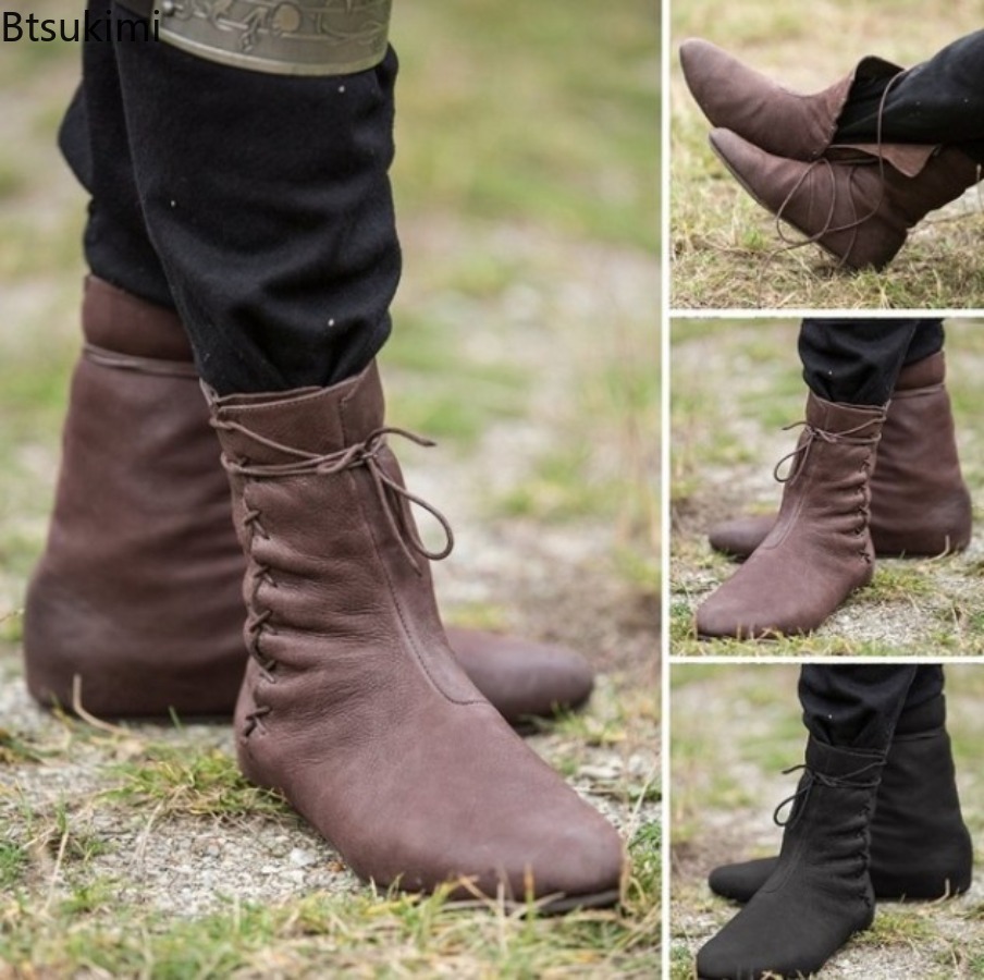 Botas Medievales de la Época V - Men Formal Wear With Boots reseña y precio