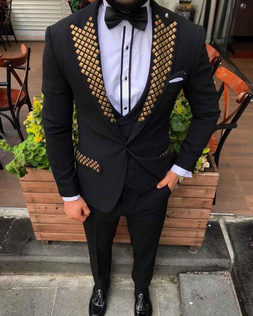 Traje de esmoquin moderno para - Men Formal Wear Modern reseña y precio