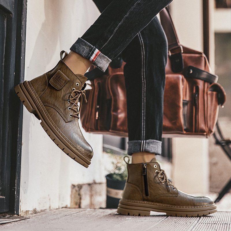 Botas de hombre para otoño e i - Men Formal Wear With Boots reseña y precio